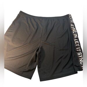 Strong By Zumba®️Logo, Men’s Drawstring Short, NWOT, Size S Or Size XL